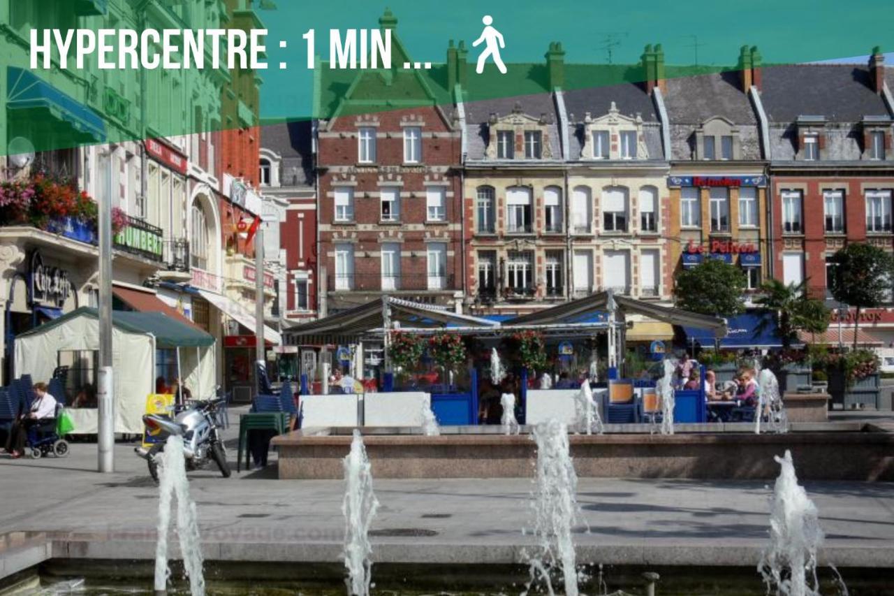 カンブレー*Maison Bel-Etage-Netflix-Wifi-Coeur De Ville*アパートメント エクステリア 写真